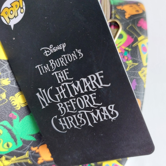 NWT Funko Nightmare Before Christmas BLACKLIGHT Mini Backpack - Picture 4 of 10